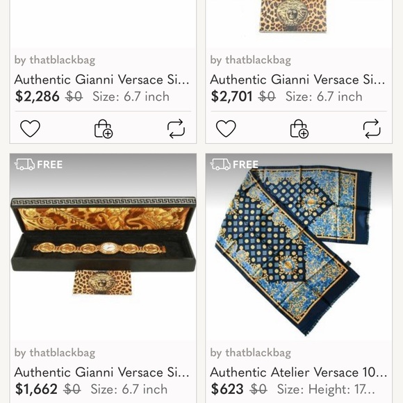 💎SOLD! LIKE NEW VERSACE 18k PLATED LIMITED ED WATCH - Picture 15 of 16